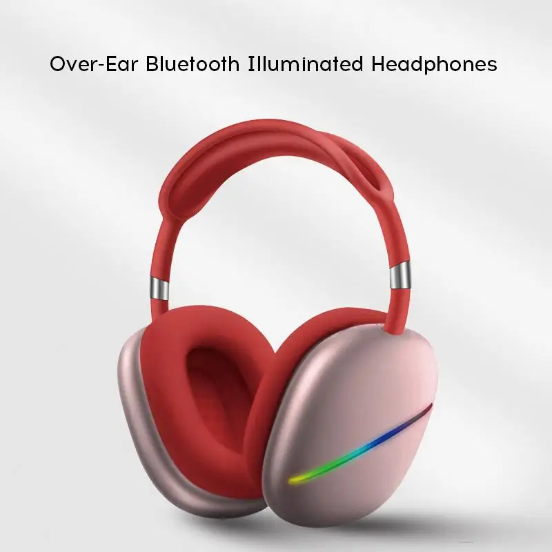 

New Headset Bluetooth Headset 5.0 Stereo Music Learning Game Breathing Light Electric Competition Wireless Headset