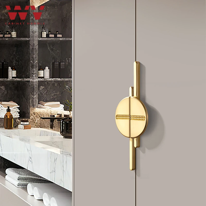 

WV Chinese Style Zinc Alloy Grey Gold Door Handles Kitchen Cabinet Handles Solid Drawer Knobs Fashion Furniture Hardware