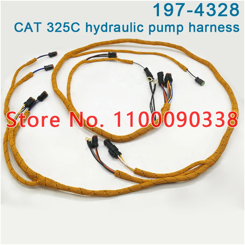 

Аксессуары для экскаваторов 197-4328, Картер 325c, цепь жгута гидравлического насоса 1974328, высокое качество