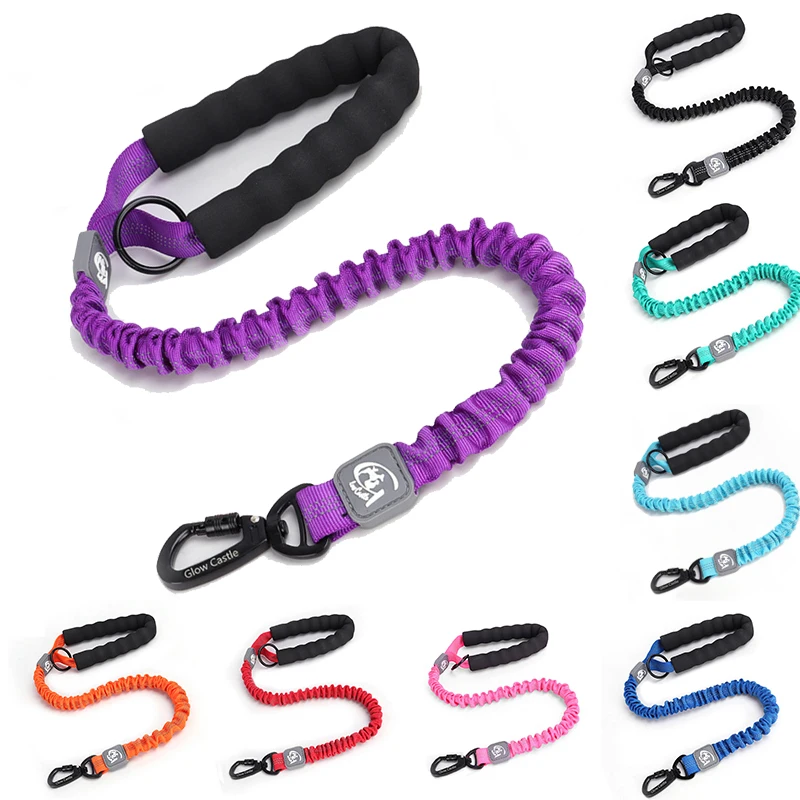 

Elastic Retractable Dog Leash Reflective Pet Leashes with Soft Padded Handle Big Dog Leads Rope Walking Training Accessories