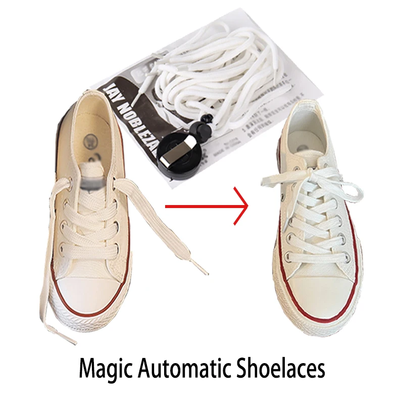

Magic Shoelaces be Tied Automatically Magic Self Tying Street Magic Tricks Gimmick Magic Illusion Close Up Magic Easy to do