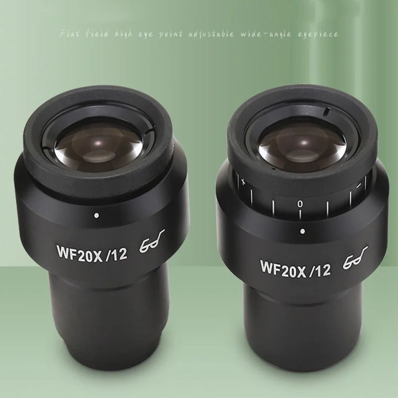 Настраиваемый микроскоп с высокой точкой зрения WF20X/12 мм окуляр стерео 20x30