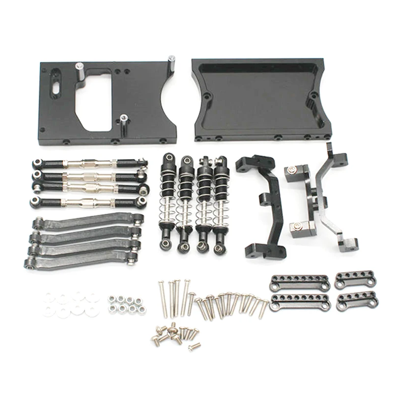 

Metal Chassis Pull Rods Servo Fixed Mount Bracket Shock Absorber for MN D90 D91 MN99S 1/12 RC Car Upgrade
