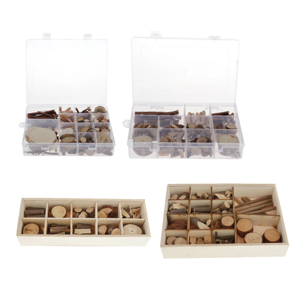 Деревянные ломтики диски круги деревянные плиты кусочки маленькие ветки дерева