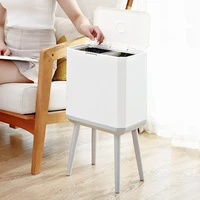 creative trash can dry and wet separation storage drawers rubbish bin luxury bedroom office papelera storage baskets yh5ljt
