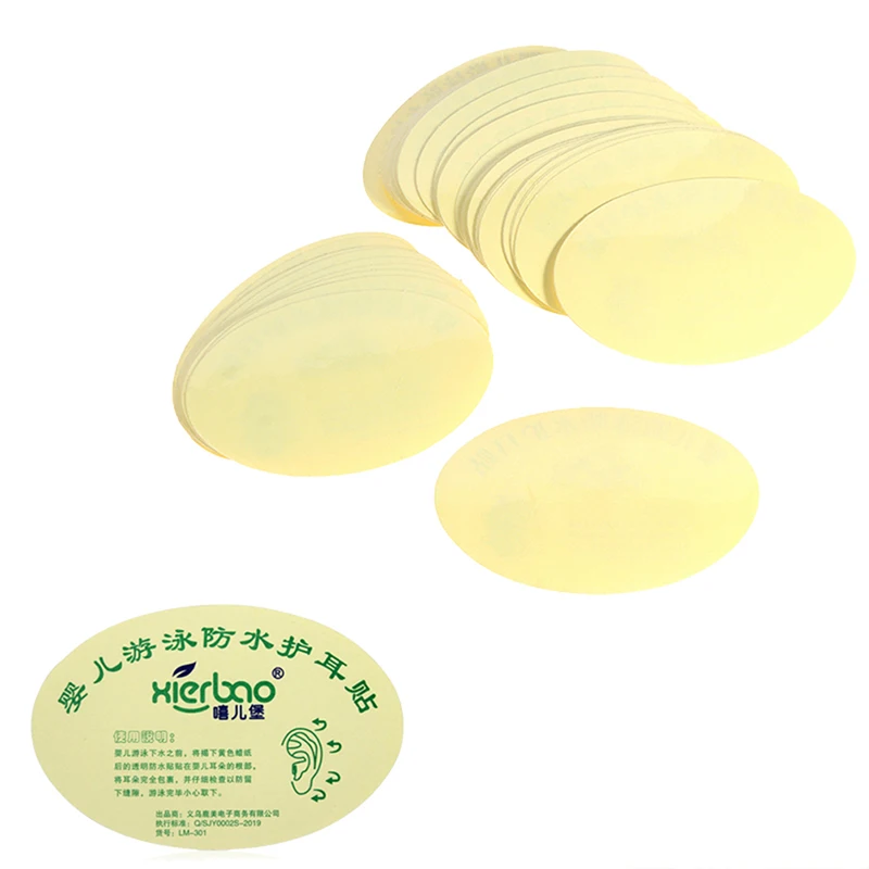 

100pcs Waterproof Ear Protector Swimming Cover Caps Salon Hairdressing Ear Cap