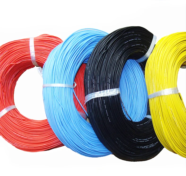 Оптовая продажа термостойкий кабель 1/5 метров мягкий силиконовый провод 3239 28AWG