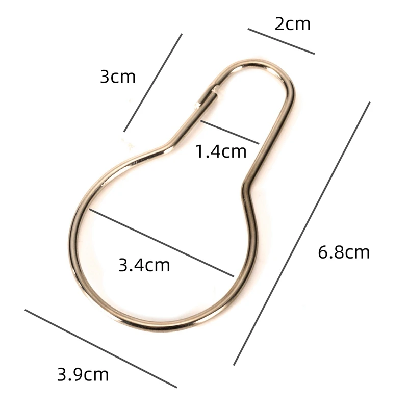 20 шт. рыболовный вертлюг с зажимом и кольцом