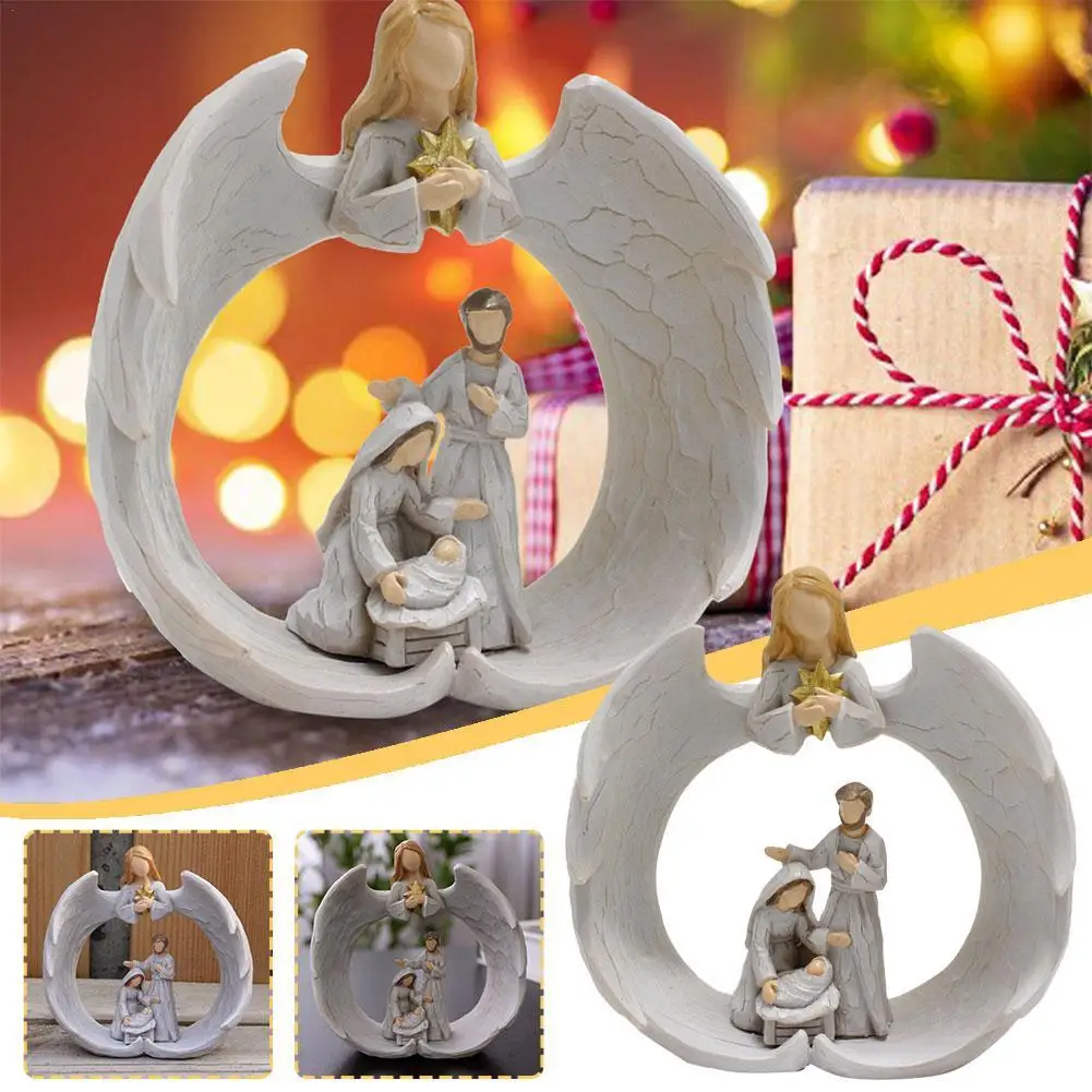 Статуэтка из смолы в виде крыльев Ангела