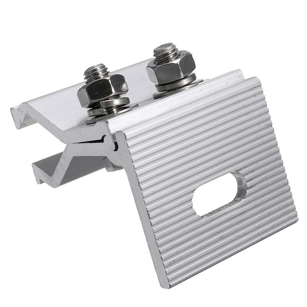 

Solar Panel Bracket Solar Solar Photovoltaic Stainless Steel Fixing Clamp Solar Panel Mounting Bracket Accessories