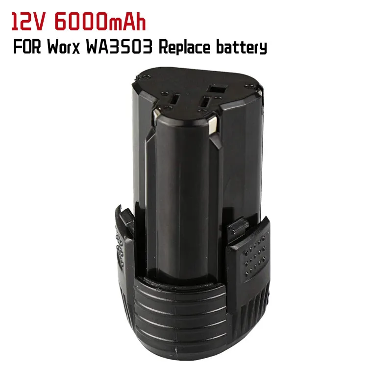 

WA3503 6000mAh 12V Battery Replacement for Worx WA3503 WA3504 WA3505 Cordless Power Tool Battery