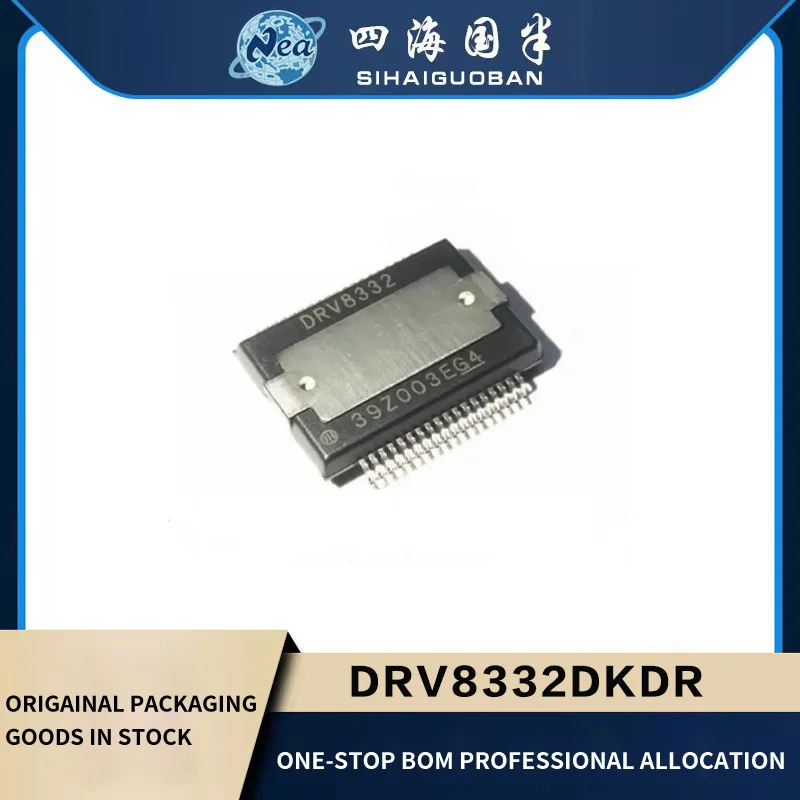 

1PCS Original New DRV8332DKDR HSSOP36 DRV8432DKDR 70-V Max, 9.7A Peak 3-phase Motor Driver With Heatsink Connection