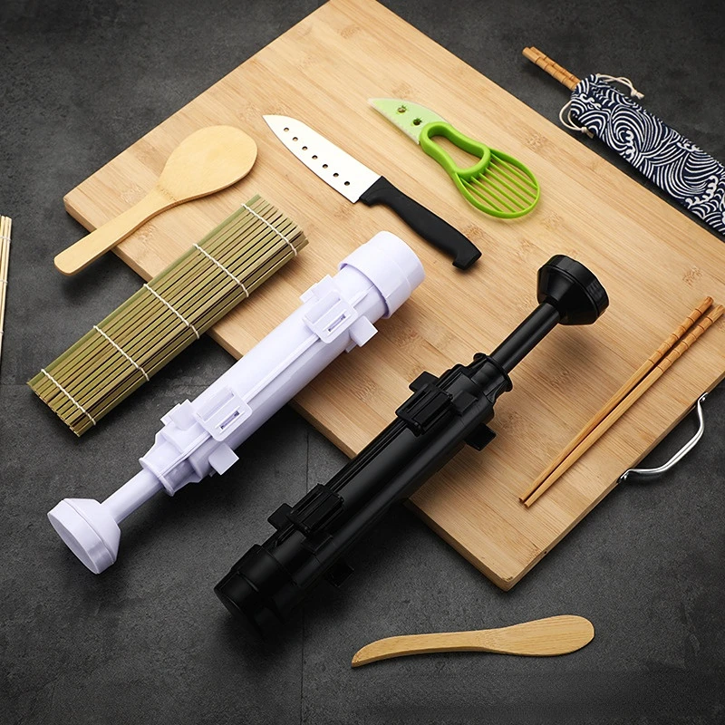

Набор инструментов для суши, Креативные аксессуары для приготовления суши в рулоне, занавески, коврик для риса, суши, кухни