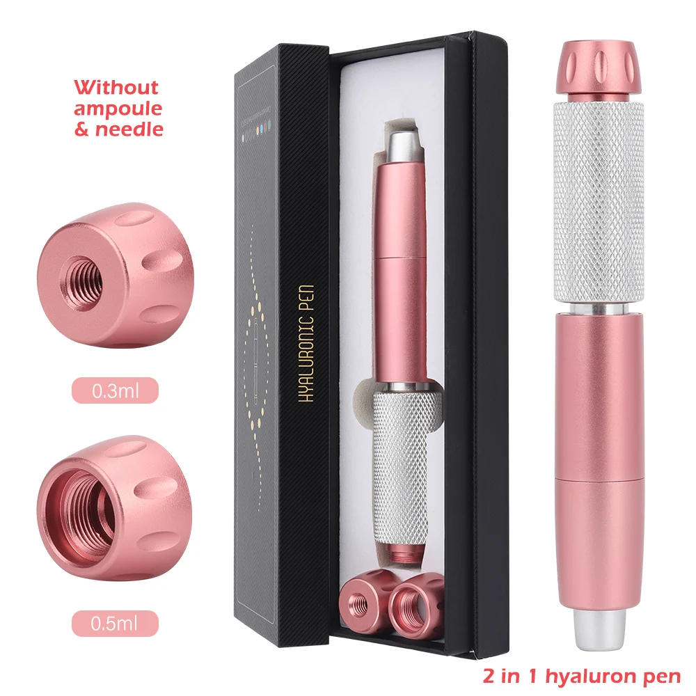 

2 In 1 High Pressure Hyaluronic Acid Pen Beauty Lip Injector Wrinkle Removal Hyaluron Pen Face Care Hyaluronic Acid Lip Filler