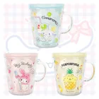 Аниме My Melody Cinnamoroll Purin Dog Kawaii 260 мл двухслойная чашка для ополаскивания полости рта симпатичная мультяшная креативная чашка для зубной щетки с защитой от падения