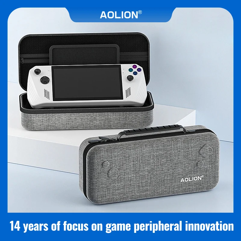 Aolion 하드 EVA 휴대용 운반 케이스 가방 Asus ROG Ally 콘솔 액세서리 용 충격 방지 보호 여행용 케이스 보관 가방