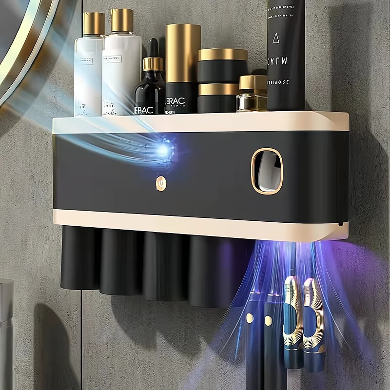 

Toothbrush Holder Bathroom Accessory Bath Things For Home Useful Household Accessories for Modern Bathrooms Organization Storage