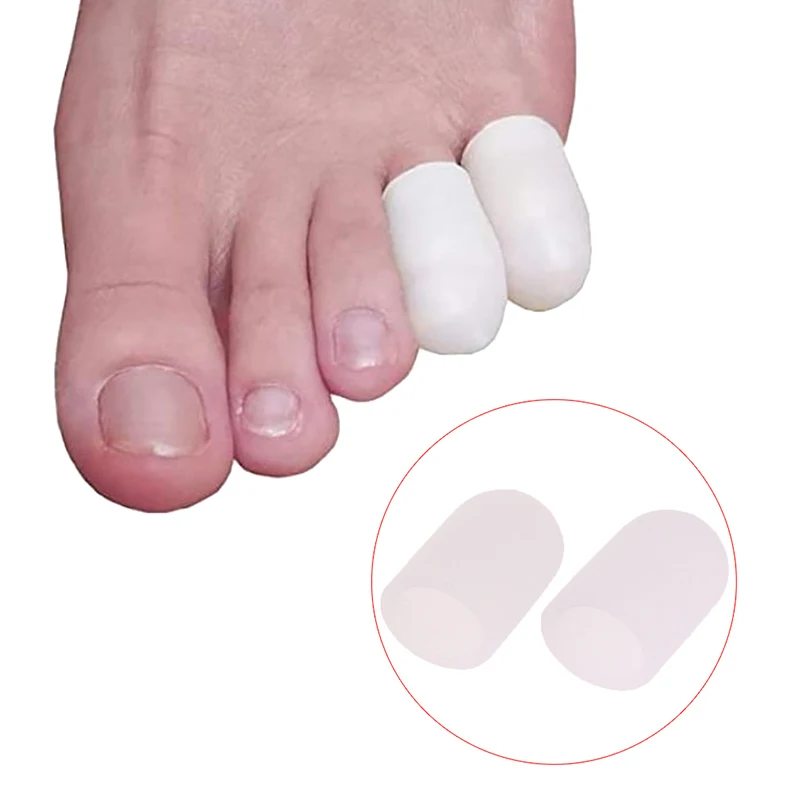 

2 шт., силиконовые гелевые накладки на пальцы ног