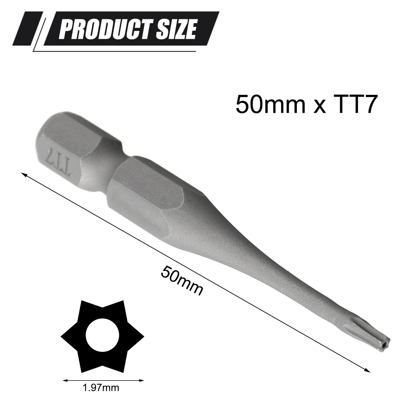 

Магнитная отвертка VIBRATITE Torx T6 T7 T8 T15 T20 T25 T27 T30 T40 50 мм