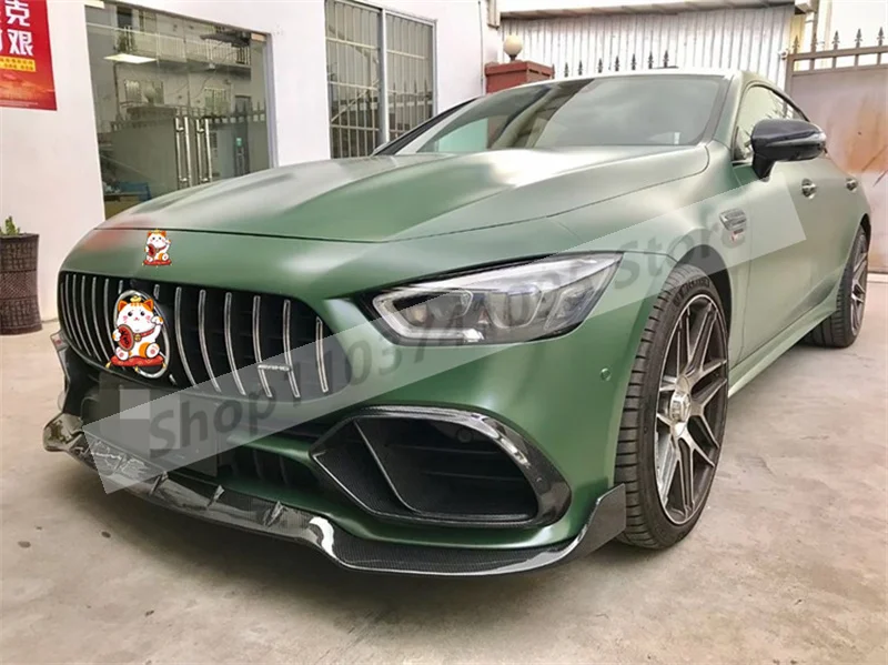 Передний бампер для Mercedes Benz AMG GT50 GT53 2019-2023 крышка спойлера противотуманная задняя