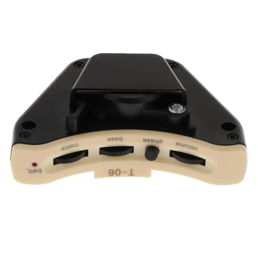 

Piezo Pickup Preamp with Sound Hole EQ for Classical Popular Acoustic Guitar