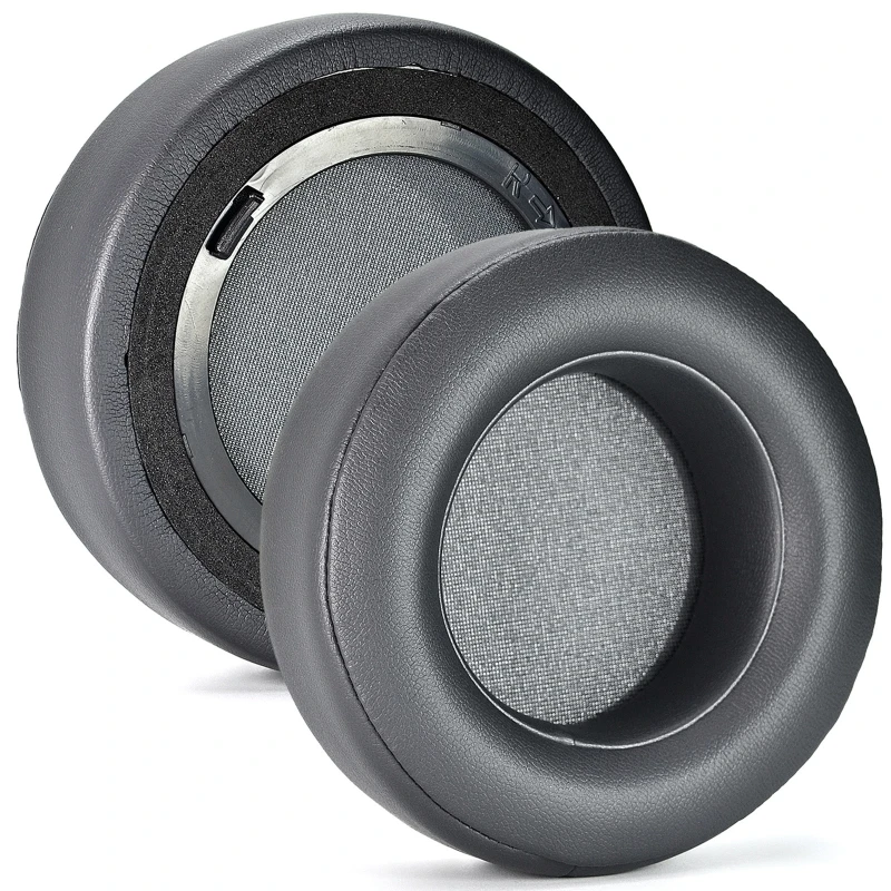 

Protein Leather Ear Pads Compatible withVirtuoso RGB Headset Earmuffs with Buckle Earphone Replacement Ear Pads