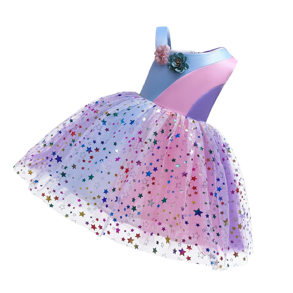 

Платье, юбка-пачка для девочек, фатиновый костюм для вечеринки для девочек, с блестками, для детей, для маленьких младенцев