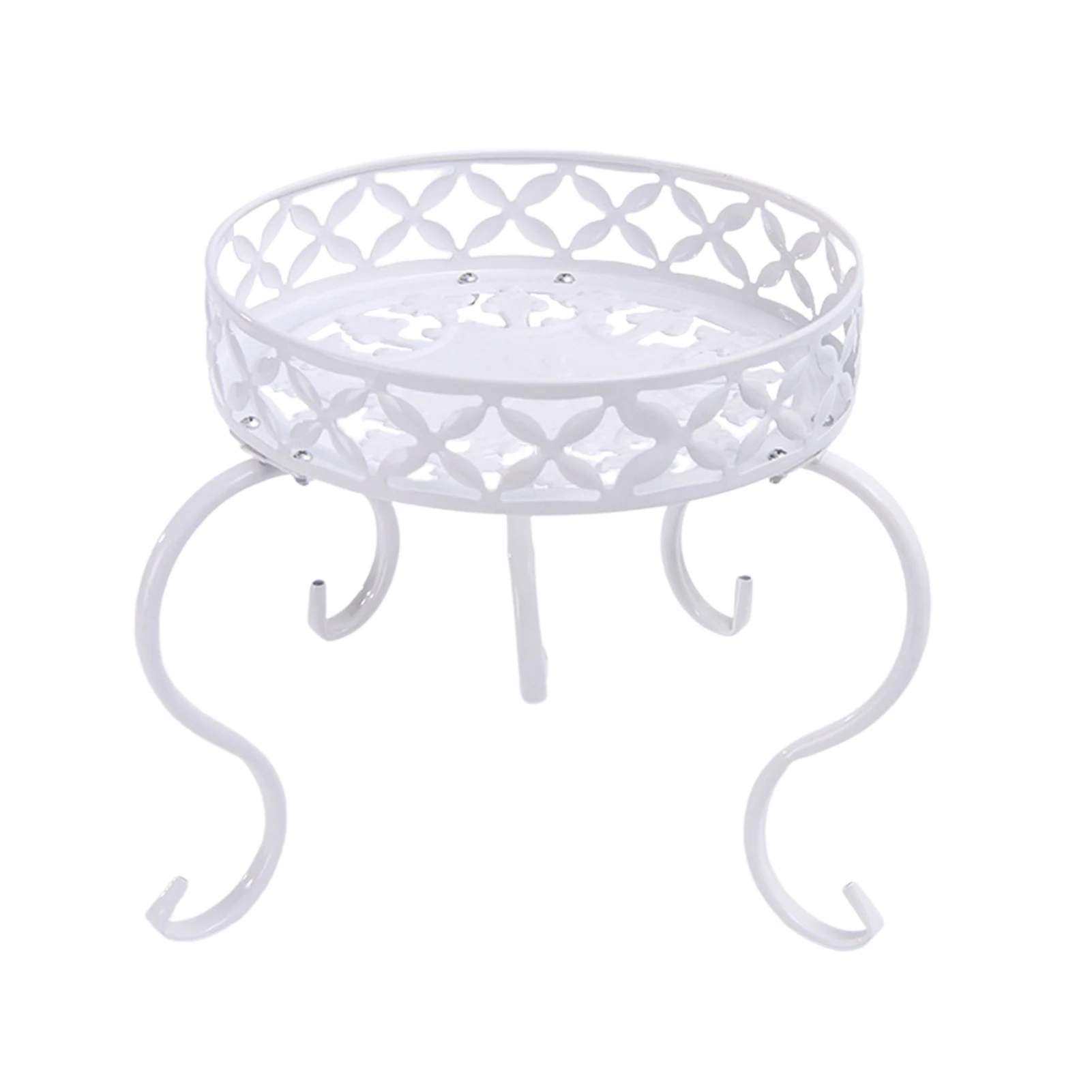 

Металлическая подставка для растений, современная металлическая подставка для горшков и цветов, подставка-держатель, круглая полка для рас...