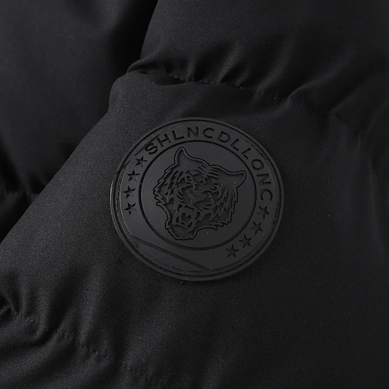 Winter Coat Simple Stand-up Collar All-match Self-cultivation Cotton Clothes Thickened Korean Clothes Trendy Bread Clothes