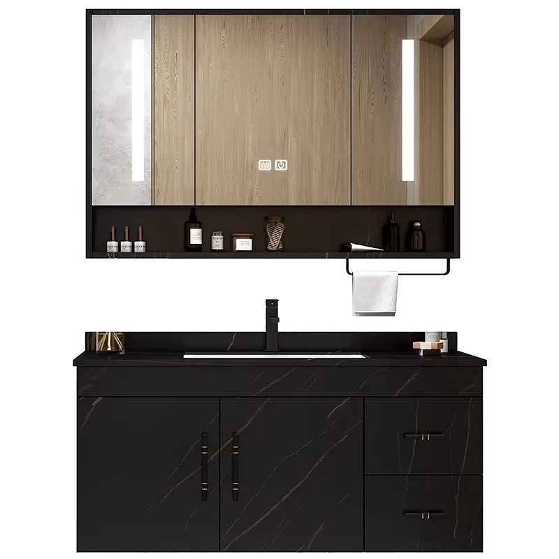 Многофункциональная Мебель для дома угловая деревянная раковина с выдвижными