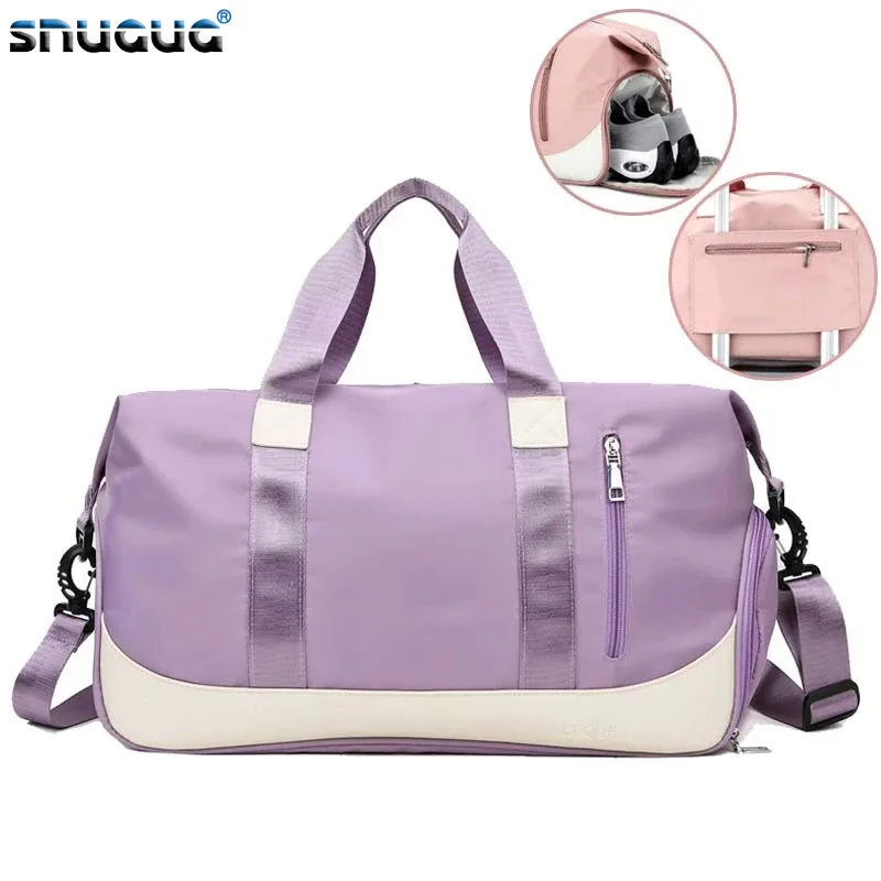 Сумка для сухого и влажного фитнеса сумки спортзала нейлоновая тренировочная