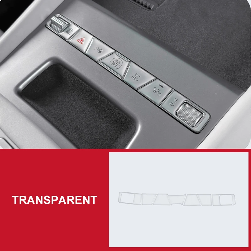 

Для BYD Atto 3 2025, центральная панель управления, наклейка на кнопку, кнопка, защита, аксессуары для внутреннего декора