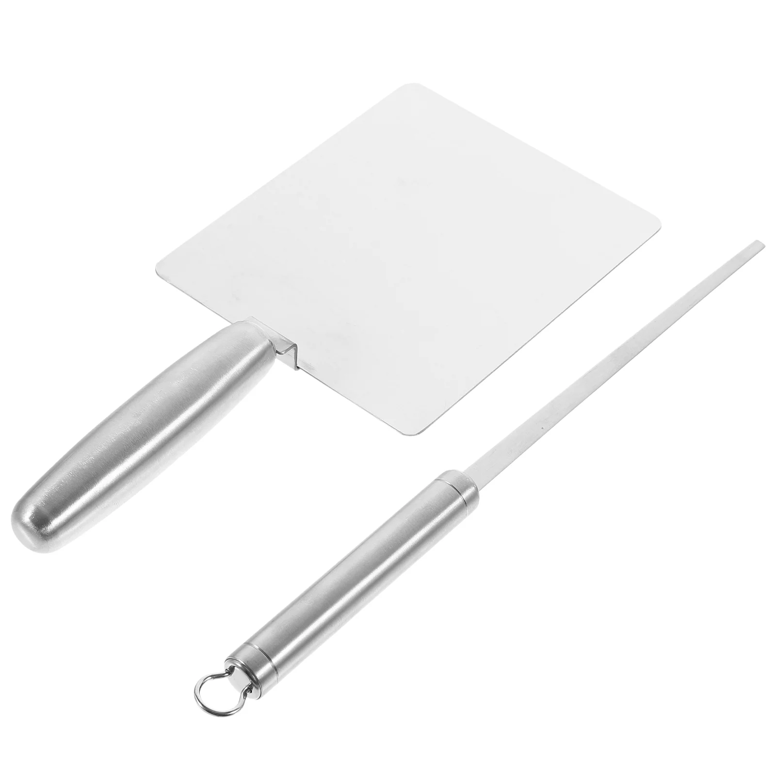 

1 Set Stainless Steel Gnocchi Boards with Stick Pasta Maker Tool Dough Plate Stick for Kitchen