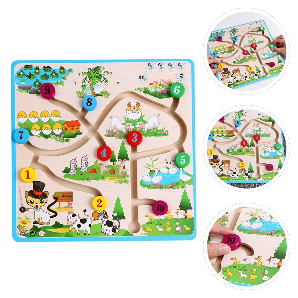 

1Pc Early Learning Toy Kids Plaything Kids Toy Number Game Toy for Kids Toddlers