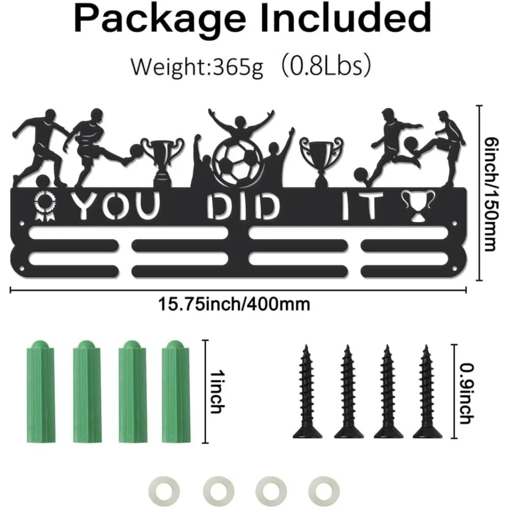 Вешалка для футбольных медалей демонстрация стеллаж выставки товаров настенное