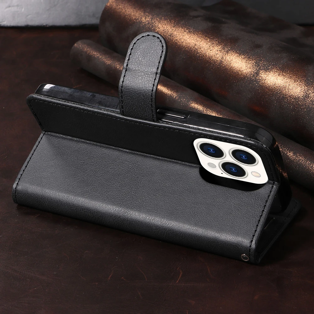 Leather Flip Wallet Case For Moto G31 G41 G51 G71 G22 G52 G60 G50 G30 G10 G9 Play G8 Power Lite E7 Plus E20 E30 G100 Phone Cover