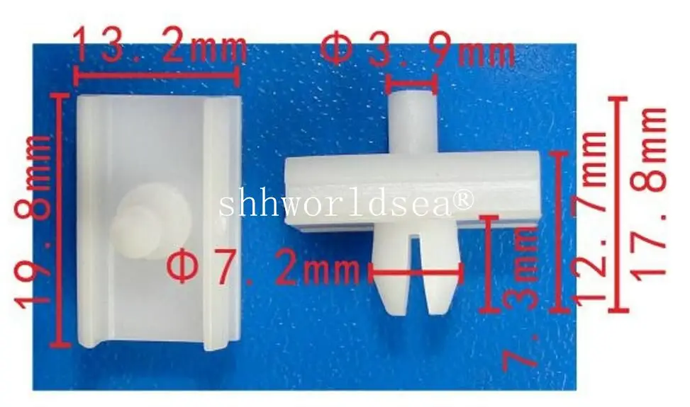 Shhworldsea телефон боковая юбка защитный зажим для bmw 51131946258