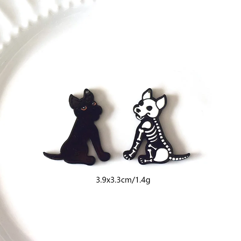 10 шт. акриловые подвески в стиле хип-хоп