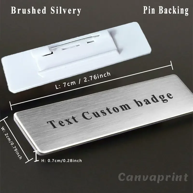 Бесплатная персонализированная табличка с именем сделай сам на матовой