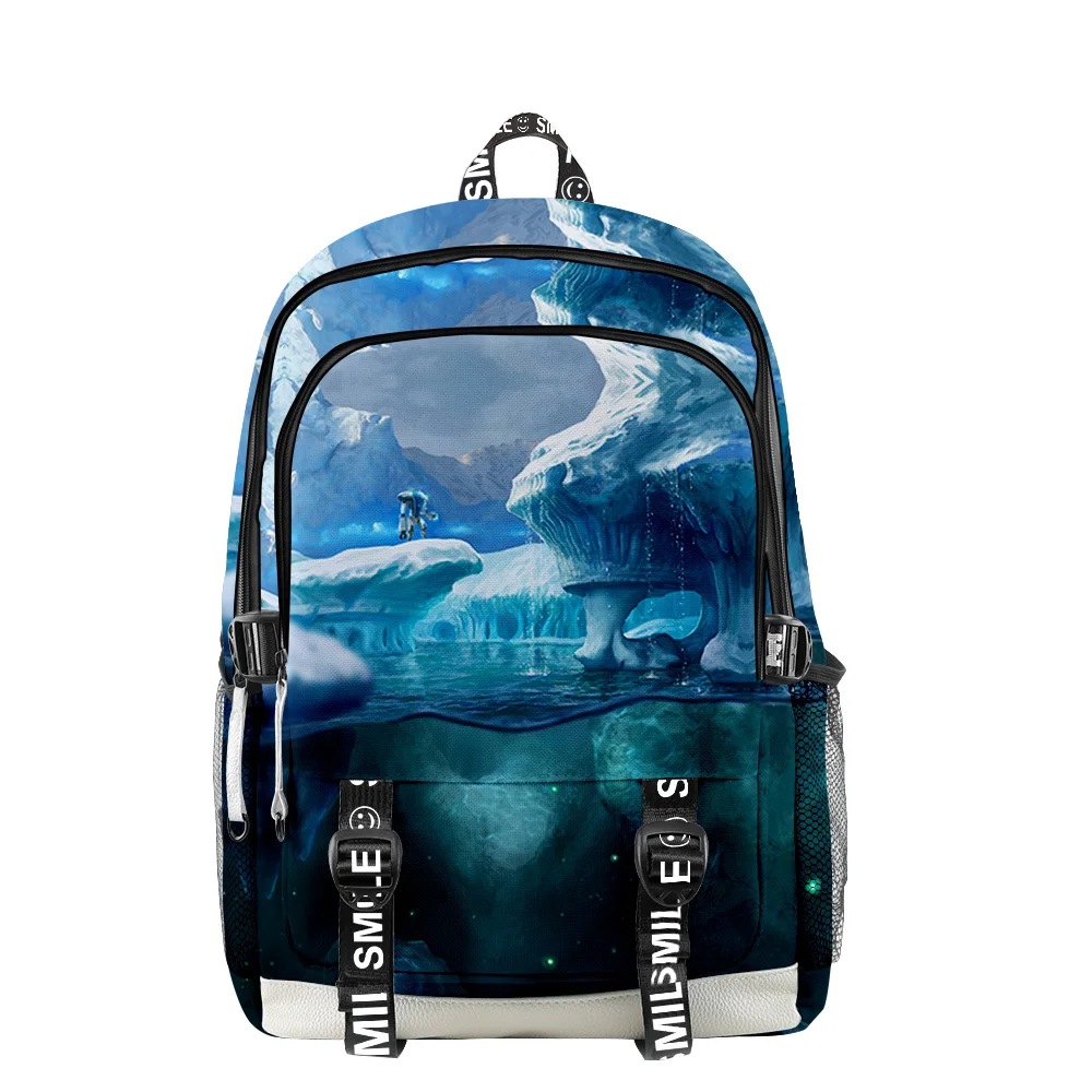 Fashion Subnautica Below Zero 3D Print Student School Bags Unisex Oxford Waterproof Notebook multifunction Travel Backpacks