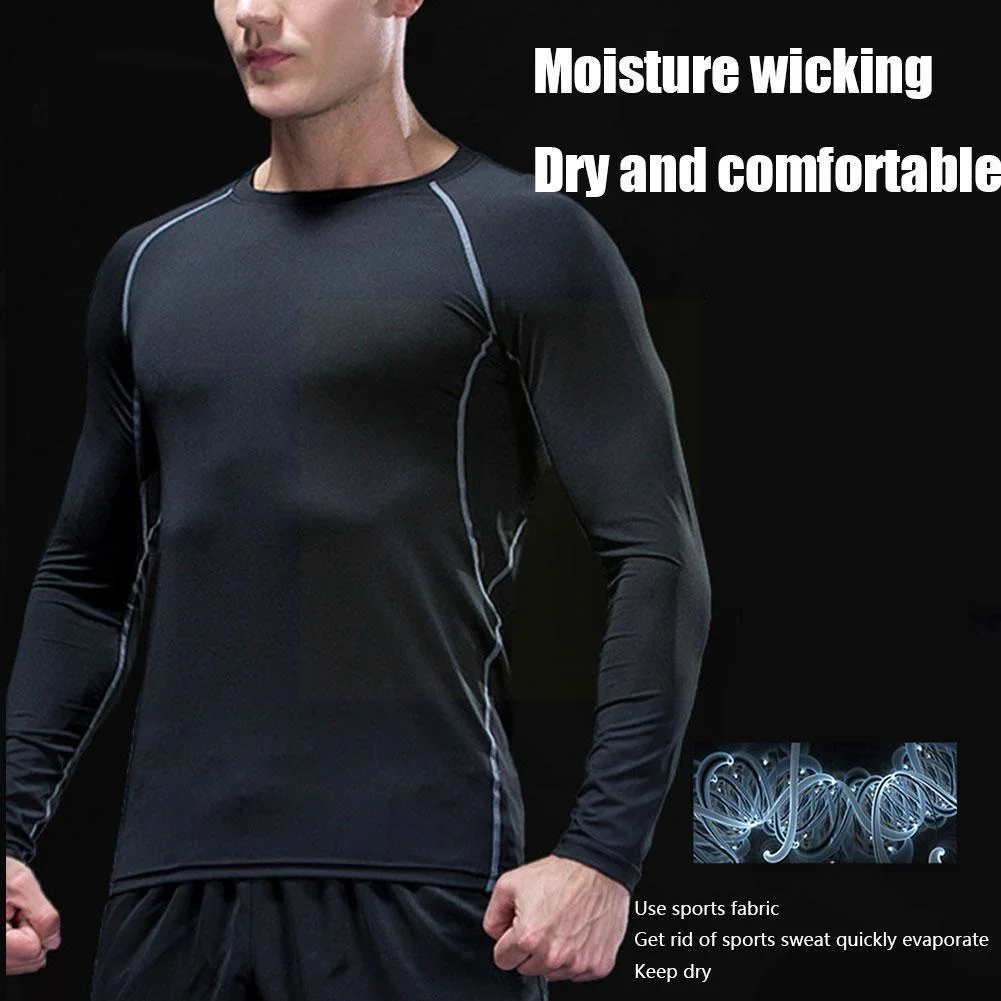 

Комплект спортивной одежды для тренировок D5L7 для мужчин, компрессионный костюм для бега и фитнеса, облегающая Одежда большого размера, 2XL3XL