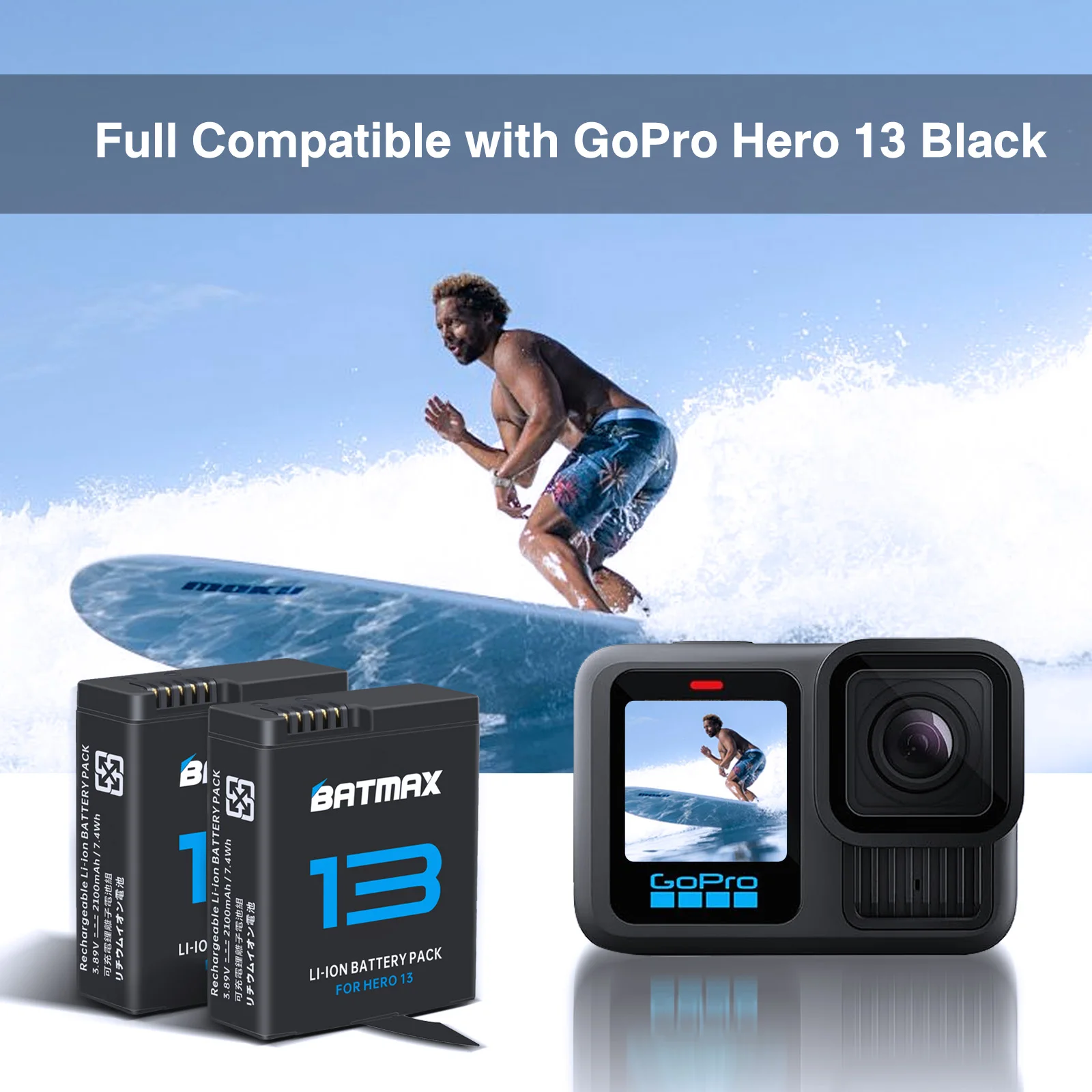 Аккумулятор Batmax 2100 мАч