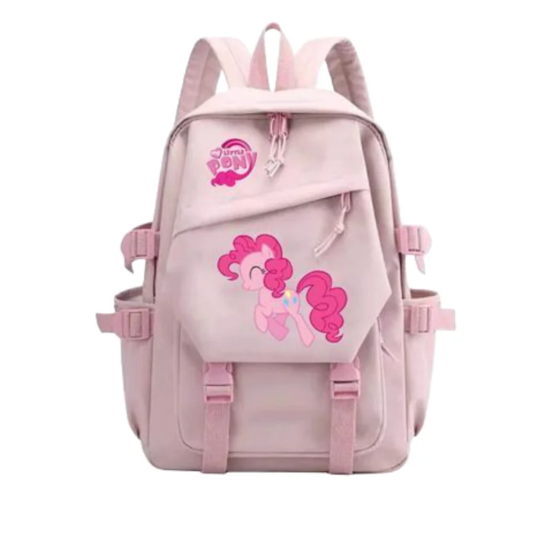My Little Pony Fashion Cute Student School Bag Girls Children Anime Backpack Female 6-14 Years Old Girl Backpack Travel Cute
