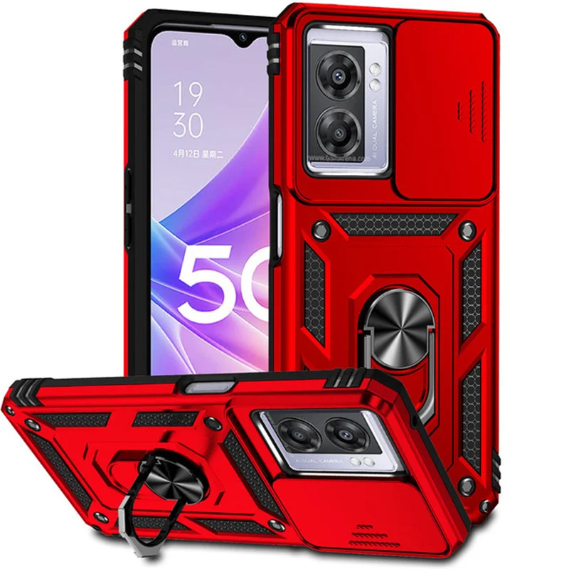 

For OPPO A57 A77 2022 A74 A94 A54 5G A55 A54S A16 A16S F19 Pro Realme V23 Narzo 50 5G Reno5 Lite F Camera Protection Phone Case