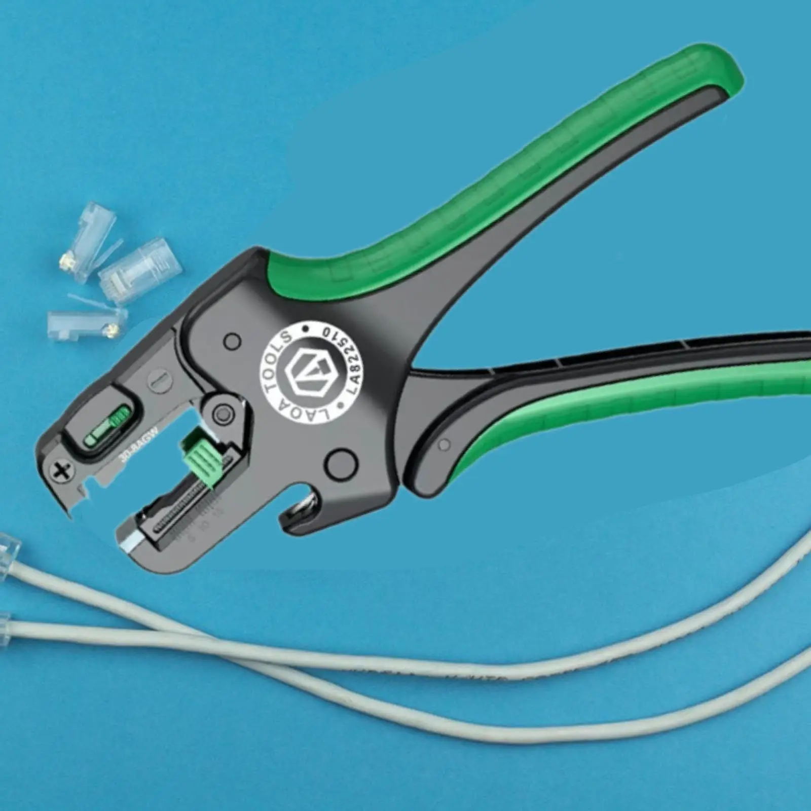 Автоматический инструмент для зачистки проводов 30-8 Agw регулируемый электриков