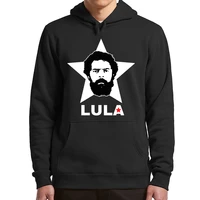 lula 2022 hoodies brazil presidential election lula fans men women clothing casual soft oversized unisex hooded sweashirt