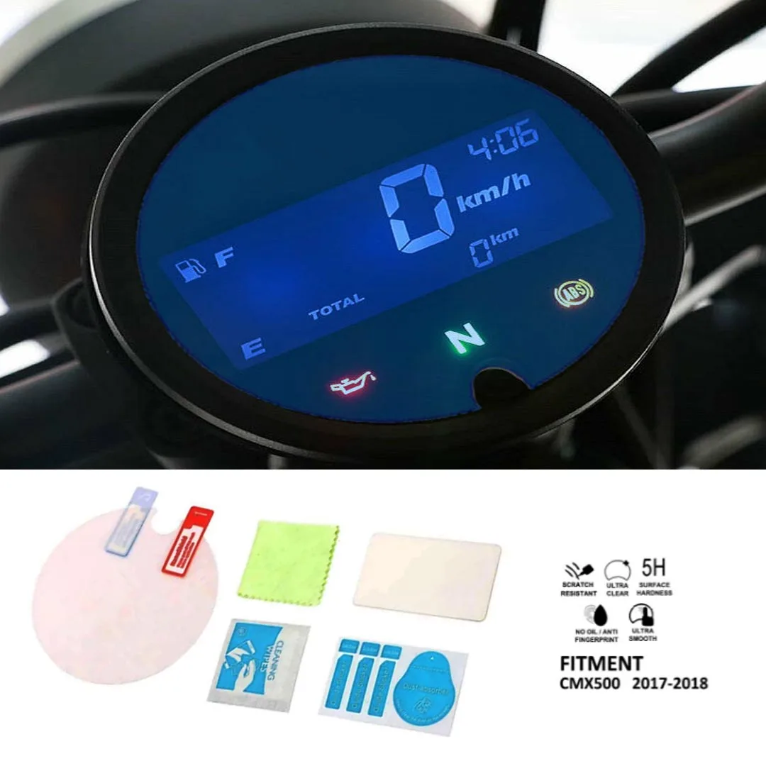 

For Honda CMX500 2017-2019 Motorcycle anti-scratch protective film screen protective film Speedometer protective film