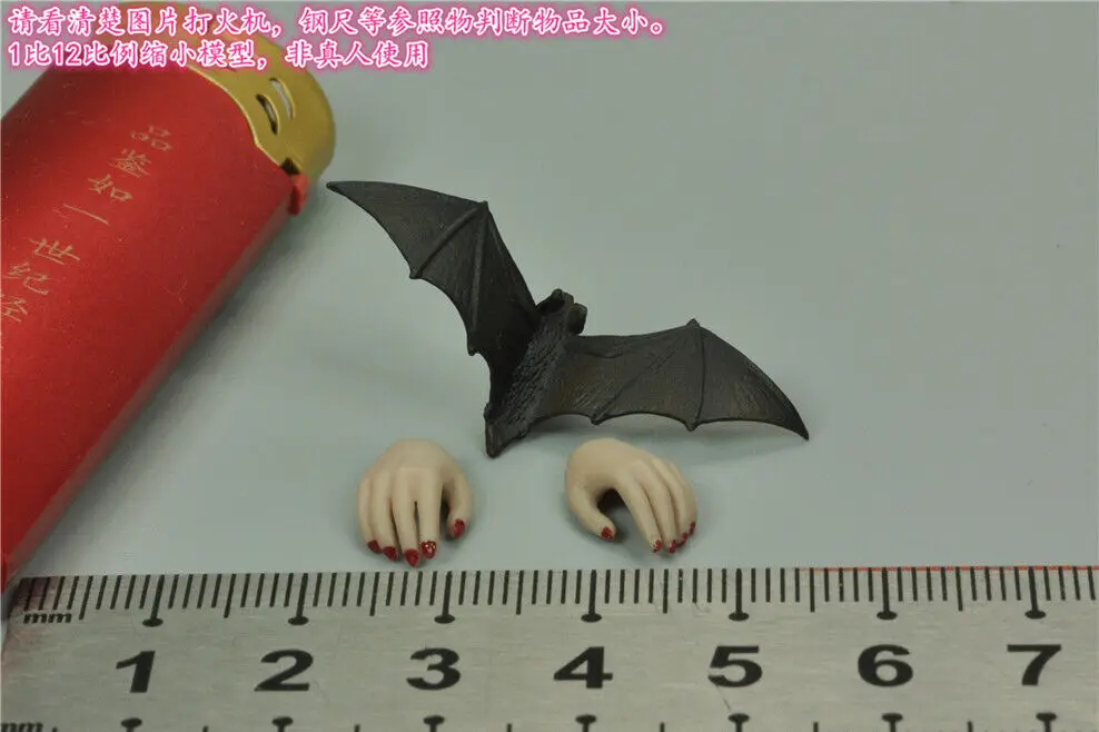 Модель TBLeague PL2019-130 ручного типа и летучей мыши для куклы 6 дюймов, масштаб 1/12 Модель TBLeague PL2019-130 ручного типа и летучей мыши для куклы 6 дюймов, масштаб 1/12