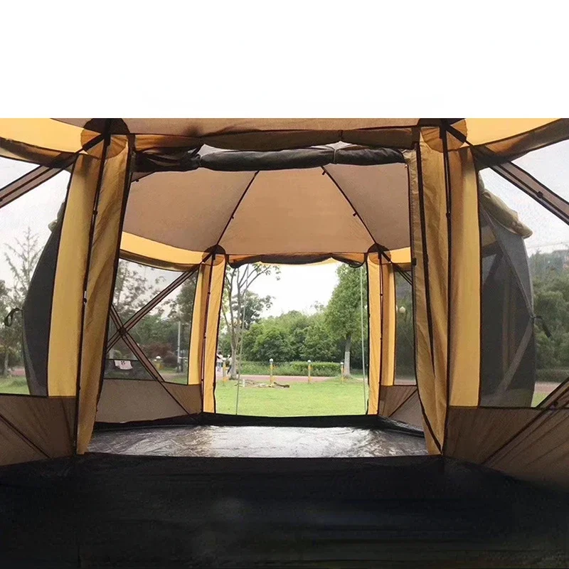 3/3 6 м открытый навес для кемпинга 6-10 человек полностью автоматический тент
