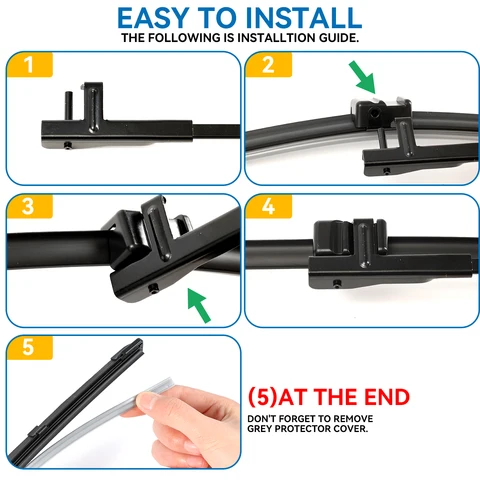 Передние щетки стеклоочистителя Erick's LHD для BMW X6 E71 E72 2008-2012 Лобовое стекло Чистое окно Автомобильные щетки от дождя 24 "+ 20"